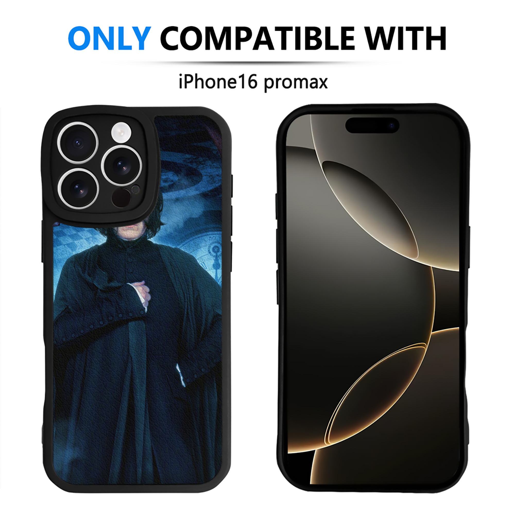 （画像用） Harry Potter ハリー・ポッターシリーズ 【iPhone 16シリーズ対応】シリコンスマホケース（レザー調） 材質：シリコン